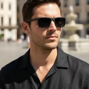 Óculos De Sol Masculino Polarizado Proteção Uv400 Original - Imagem 12