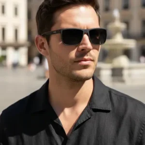 Óculos De Sol Masculino Polarizado Proteção Uv400 Original - Imagem 12