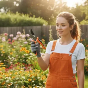Alicate Tesoura Poda Profissional Aço Inox Corte Galhos Duros Jardim Frutíferas Cabo Confortável Ergonômico Resistente - Marca: Smart Tools® - Imagem 10
