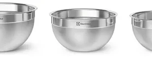 Electrolux Kit Bowls Tigelas em Inox com Tampa Plástica 3 Unidades Utensílios Domésticos de Cozinha - Imagem 4