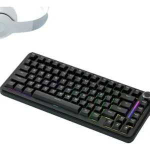 Teclado Mecânico F75 Sem Fio 75% Rgb - Imagem 3