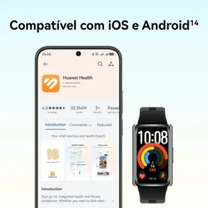 Smartwatch HUAWEI Band 11 Pro Posicionamento GNSS Autônomo Tela 162" AMOLED Bateria com Autonomia de Até 14 Dias Monitoramento Aprimorado do Sono Compatível com iOS e Android Preto - Imagem 10