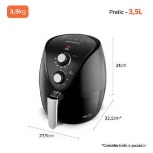 Fritadeira Sem Óleo Air Fryer 3,5L Mondial 1500W AF-31 - Imagem 9