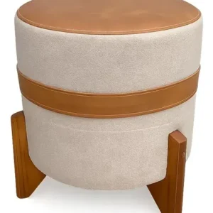Puff Decorativo Sala Quarto Confortável Moderno Premium Pufe - Imagem 3