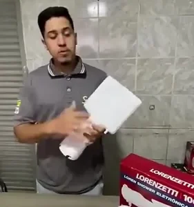 Chuveiro Loren Shower Ultra Eletrônica 7500w Lorenzetti Branco 7.5 Kw - Imagem 8