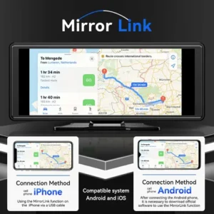 Multimídia Portátil Carplay/android Auto 10,26 Polegadas - Imagem 3
