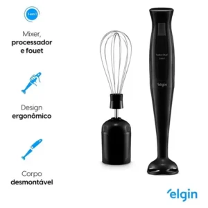 Mixer Elgin Turbo Chef 3 em 1 de 200W para Bater e Triturar - Imagem 6