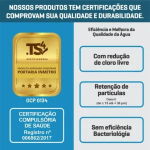 Torneira Abs Filtro Cozinha Bancada Gourmet 2168 C70 +2refil - Imagem 13