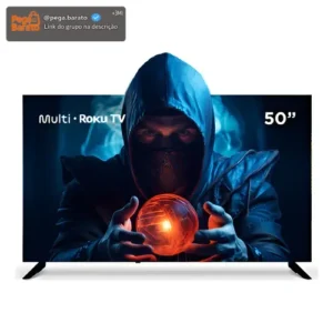 Smart Tv Dled 50 4k Multi Roku 4hdmi 2usb Wi-fi - Tl059m - Imagem 1