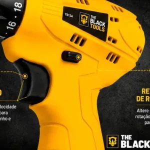 Parafusadeira Furadeira Bateria 12v Bivolt Com Acessórios - Imagem 3