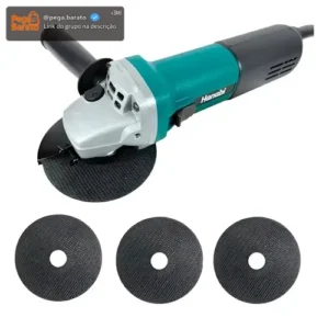 Esmerilhadeira Lixadeira Angular 880w 115mm 11000rpm - Imagem 1