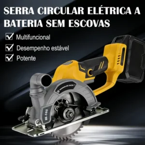 Pro Kit Serra Circular 48v Brushless 60000mah 1800w 7000rpm - Imagem 2