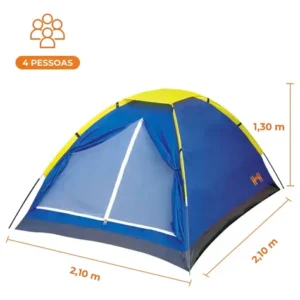 Barraca Para Até 4 Pessoas Camping Iglu Homefy - Imagem 6