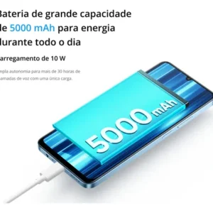 Smartphone Realme Note 60s Dual Sim 128Gb 4Gb Ram Verde (Novo com caixa aberta) - Imagem 3