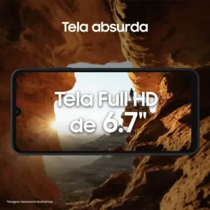 Smartphone Samsung Galaxy A05s 4G 128GB 6GB RAM Câmera Traseira Tripla 50MP + 2MP + 2MP + Selfie 13MP Tela 6.7" Preto - Imagem 10
