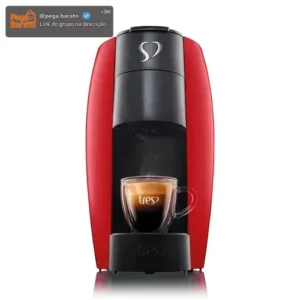 Cafeteira Espresso Lov Automática Vermelha 3 Corações Vermelho - Imagem 1