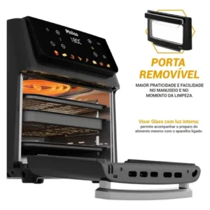 Fritadeira Air Fryer Philco 16 Litros Paf16c Preto - Imagem 8