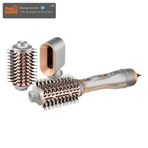 Escova Secadora Philco Pes19sg 3 Acessórios 1300w Cor Prata - Imagem 1