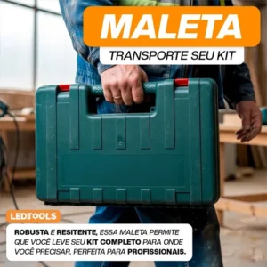 Martelete Rompedor Rotativo 1200w Sds Profissional Knakasaki - Imagem 9