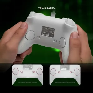 Controle GameSir G7 SE com Fio para Xbox One Series S X PC Hall Effect Botões Mecânicos Cor Branco - Imagem 7