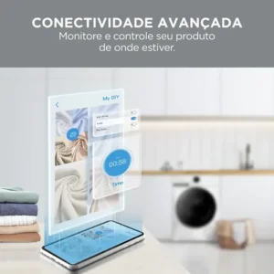 Lava E Seca 11kg Branca Slim Conectada Midea Branco - Imagem 2