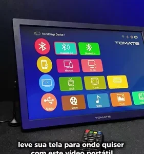 Tv Portátil Digital 14 Hdmi Usb Bivolt Com Antena - Imagem 2