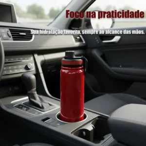 Garrafa 800ml Térmica Inox Academia Esportiva Água Gelada - Imagem 6