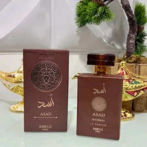 Perfume Arábe Asad Bourbon 100ml - Marca Isabelle La Belle | Fixação Intensa, Notas Amadeiradas Marcantes E Elegância Masculina - Imagem 5