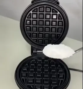 Mini Máquina De Fazer Waffle Panqueca Portátil Elétrica 110v - Imagem 14