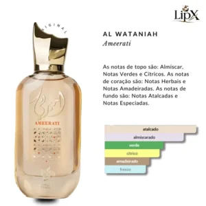Perfume Árabe Ameerati Feminino Eau De Parfum 100 Ml Com Nf lipx - Imagem 2