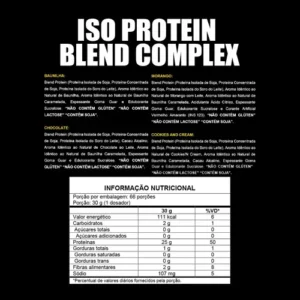 Whey Protein Iso Blend Complex 2kg Baunilha Zero Açúcar - XPro Nutrition - Imagem 3