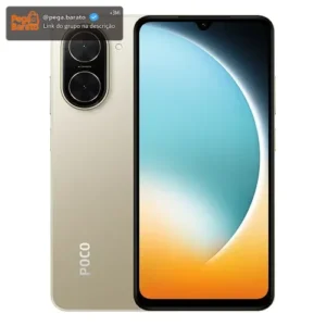 Celular Xiaomi Poco C71 4gb Ram 128gb Rom Dual Sim Gold - Imagem 1