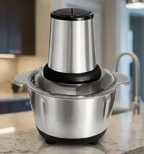 Multiprocessador Triturador Alimentos Elétrico Inox 2l 110v - Imagem 2