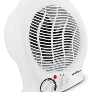 Aquecedor Caloventor Elétrico Good&Go GG-AQ01 2000W Portátil Com Termostato Branco - Imagem 4