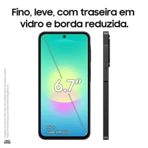 Celular Galaxy A27 Preto 5g 256gb, Câmera Tripla De 50mp, Processador Snapdragon 6 Gen 3, Feito Para Durar - Imagem 8