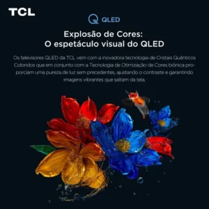 TCL, Smart TV 75" T6C, 4K QLED, Tela HVA, HDR10+ e Google TV - Imagem 5