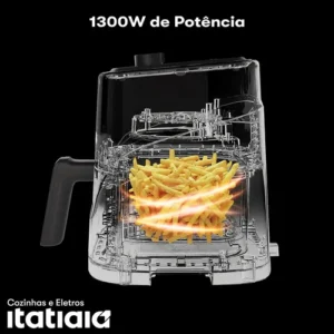 Fritadeira Itatiaia Afita1035a 3,5l Preto - Preto - Imagem 4