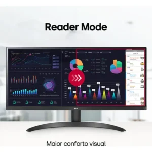 Monitor LG UltraWide - Tela IPS de 29", 21:9, HDR10, sRGB 99%, 100Hz, Preto- 29WQ500B - Imagem 4