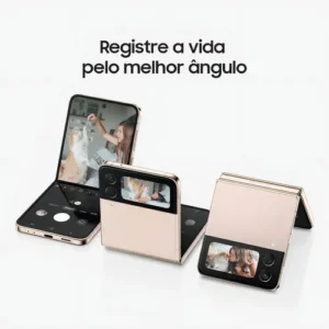 Samsung Galaxy Z Flip4 5g Dobrável 256gb Snapdragon Violeta (Novo com caixa aberta) - Imagem 3