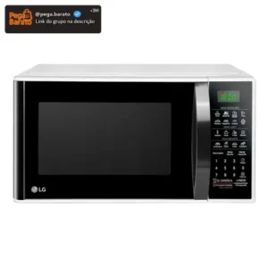 Micro-ondas LG 30L Branco Limpa Fácil - 127V - Imagem 1
