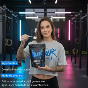 Creatina 1kg Monohidratada 100% Pura Bulk Nutrition - Imagem 12