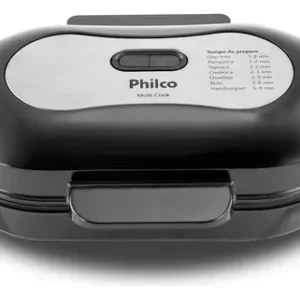 Multi Cook Antiaderente Philco Inox Frítadeira Sem Óleo - Imagem 1