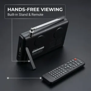 Tv Digital Portátil Ciciglow 5 1080p Rádio Fm Usb Recarregá - Imagem 10