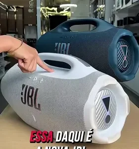 Caixa de Som Bluetooth Boombox 4 JBL, com AI Sound Boost, até 34h de bateria, IP68 e Áudio Lossless – Preta - Imagem 9