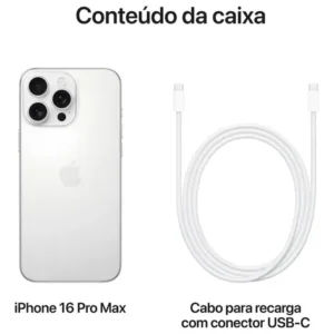 Apple iPhone 16 Pro Max (512 GB) - Titânio branco - Imagem 9