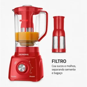 Liquidificador Turbo Power Mondial 550W L-99 FR - Imagem 5