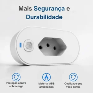 Tomada Inteligente Digital Wi-fi Plug Bivolt Automação Smart - Imagem 9