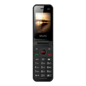 Celular Flip Vita 4G Dual Chip MP3 Preto Multilaser P9227 - Imagem 3