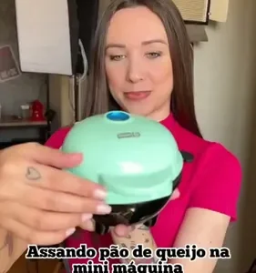 Mini Máquina De Bolo Bolinho Elétrica Portátil Pequena 110v - Imagem 19