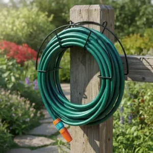 Suporte De Parede Para Mangueira De Jardim Enrolador Em Aço - Imagem 3